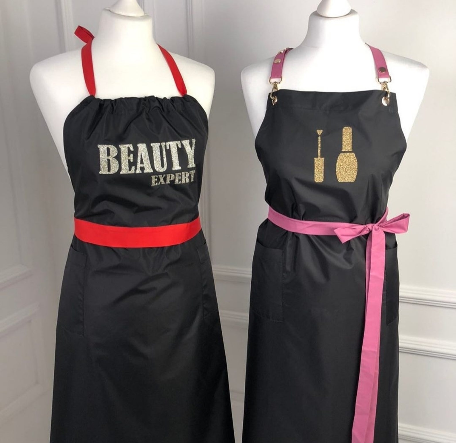 Beauty salon apron nail master apron waxing apron stylist Etsy