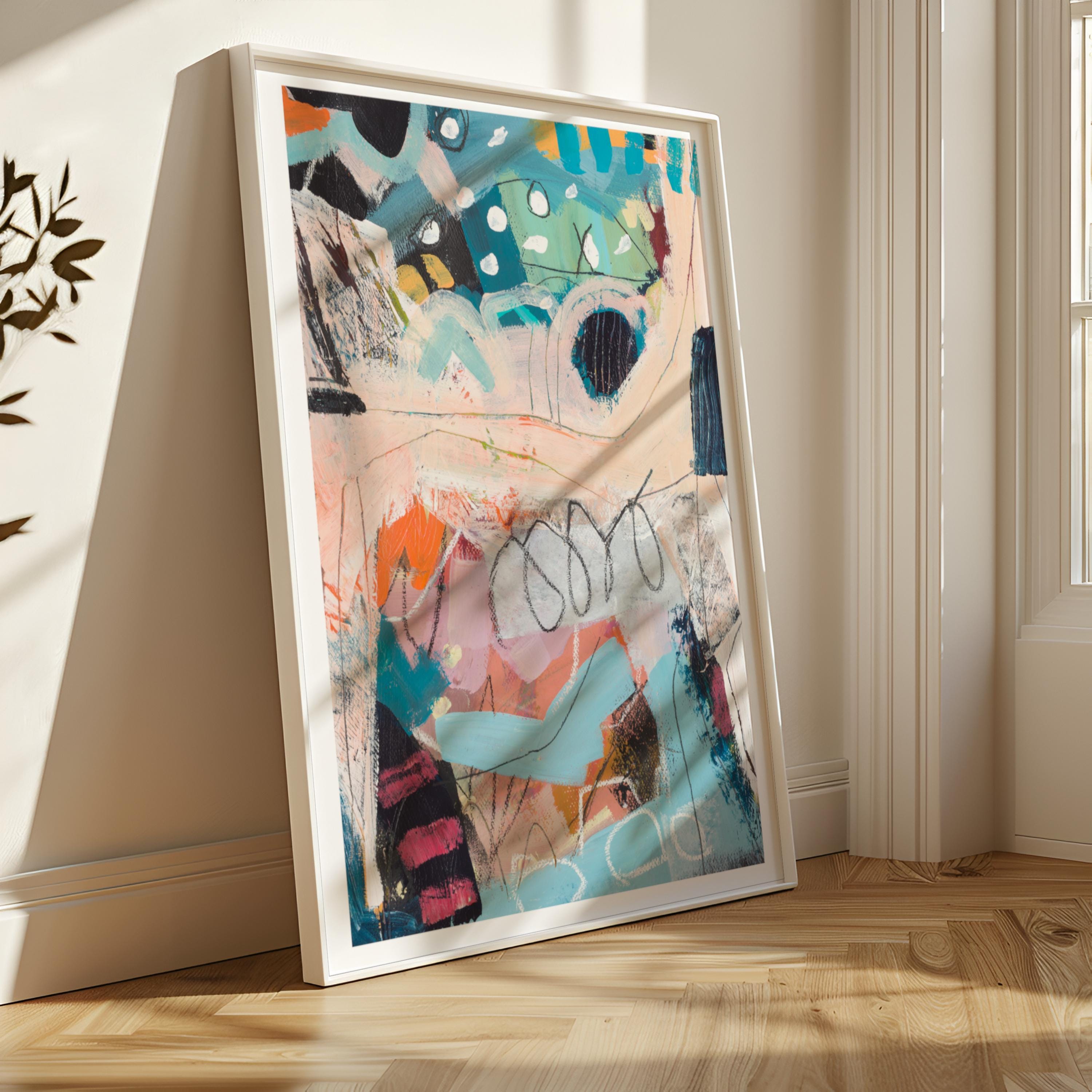 Digital Download Abstract Printable, Abstract Wall Art, Printable ...