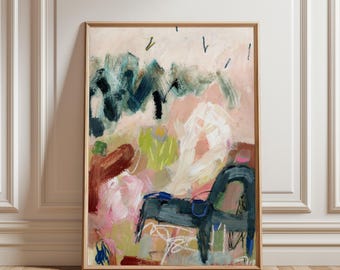 Abstract Wall Art Print Set: Modern Art, Instant Download (JPG & TIF Files)