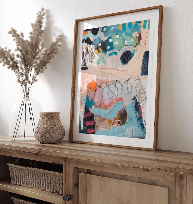 Digital Download Abstract Printable, Abstract Wall Art, Printable ...