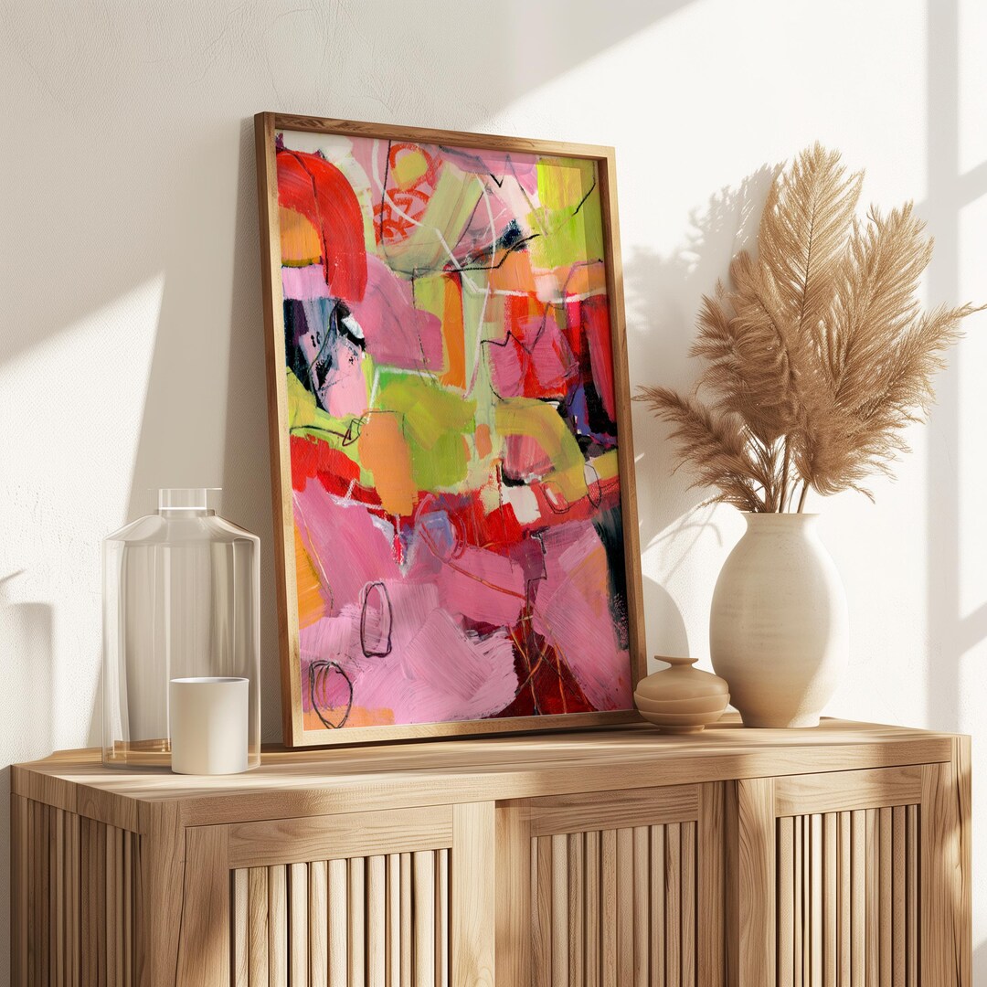 Digital Download Abstract Printable, Digital Prints, Abstract Wall Art ...