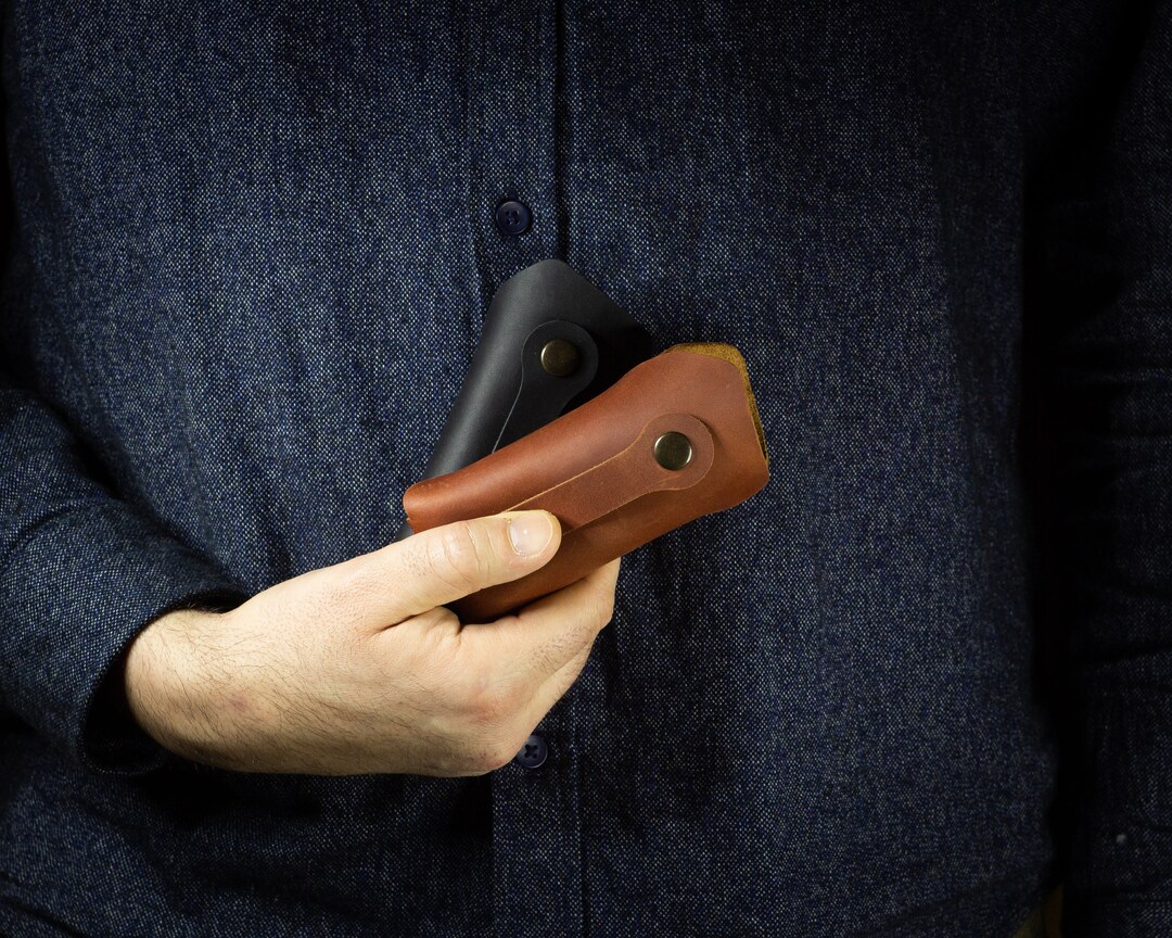 Personalized Leather Key Holder ,key Cover, Crazy Horse Leather Key