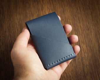 Amazon.com: Minimalist Leather Wallet - Wood Brown