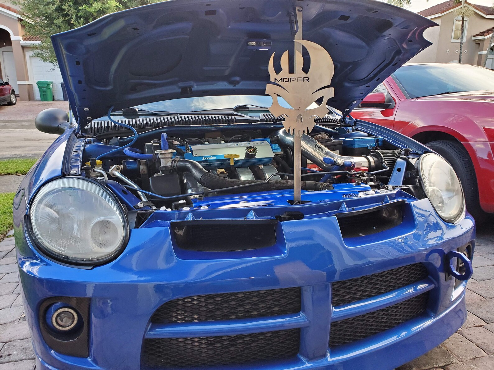 Details about dodge neon SRT4 Mopar Car Hood Prop Etsy