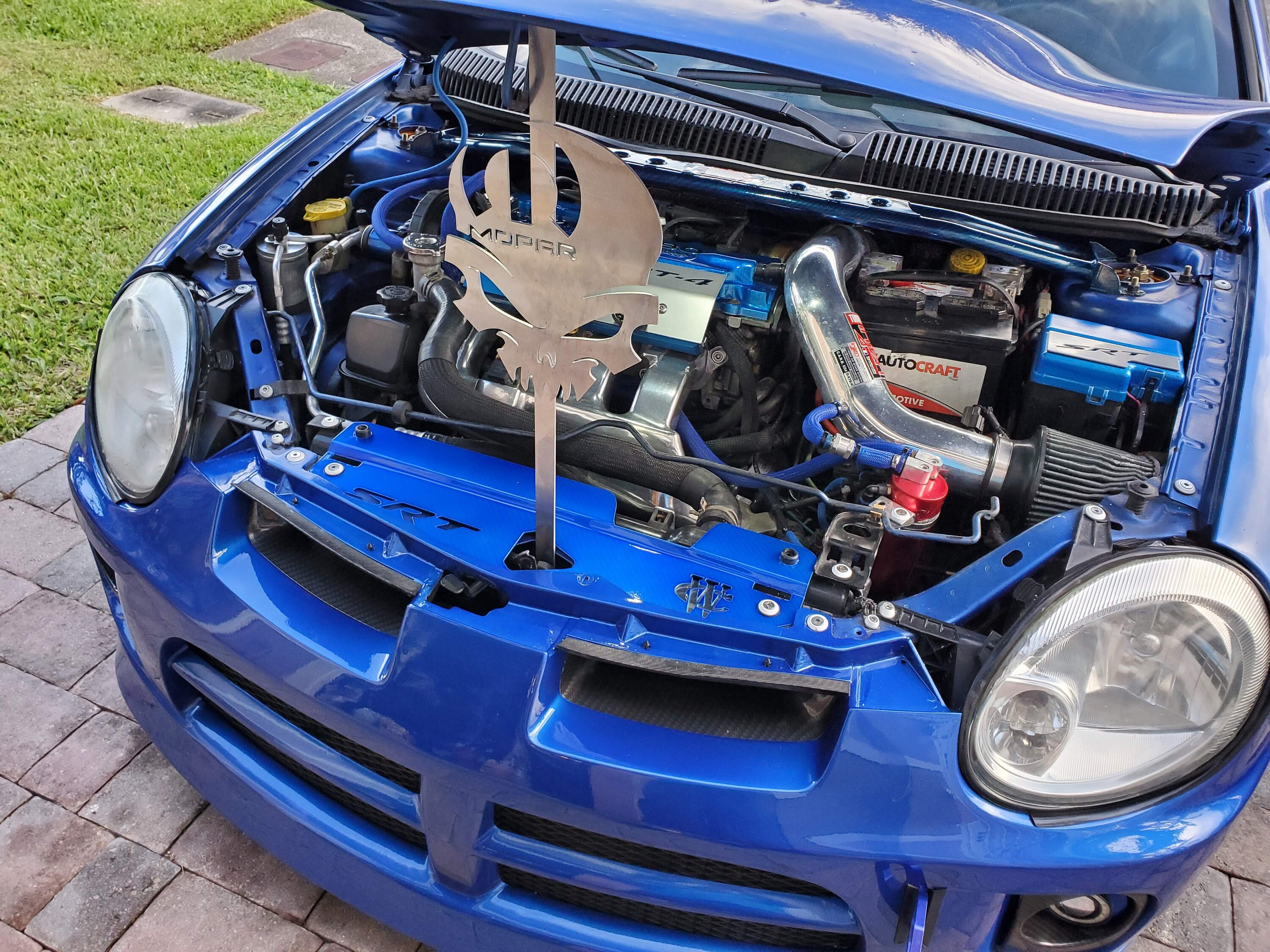 Details about dodge neon SRT4 Mopar Car Hood Prop Etsy