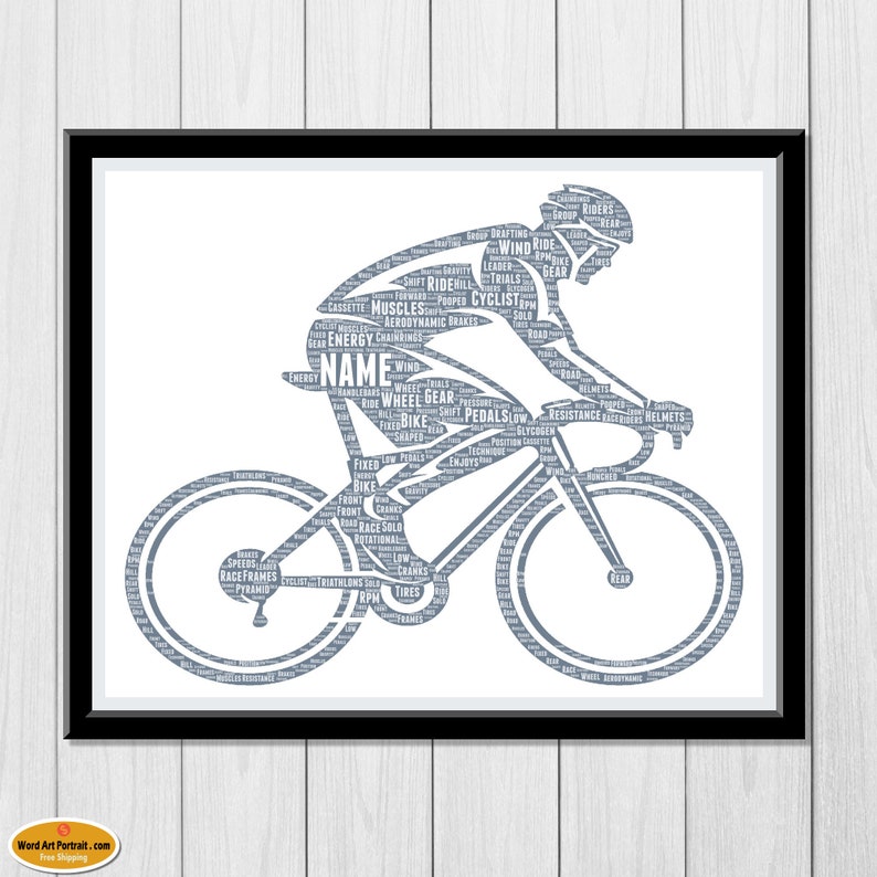 Cycling Gifts for Men Personalized Gift for Cyclists Road Etsy