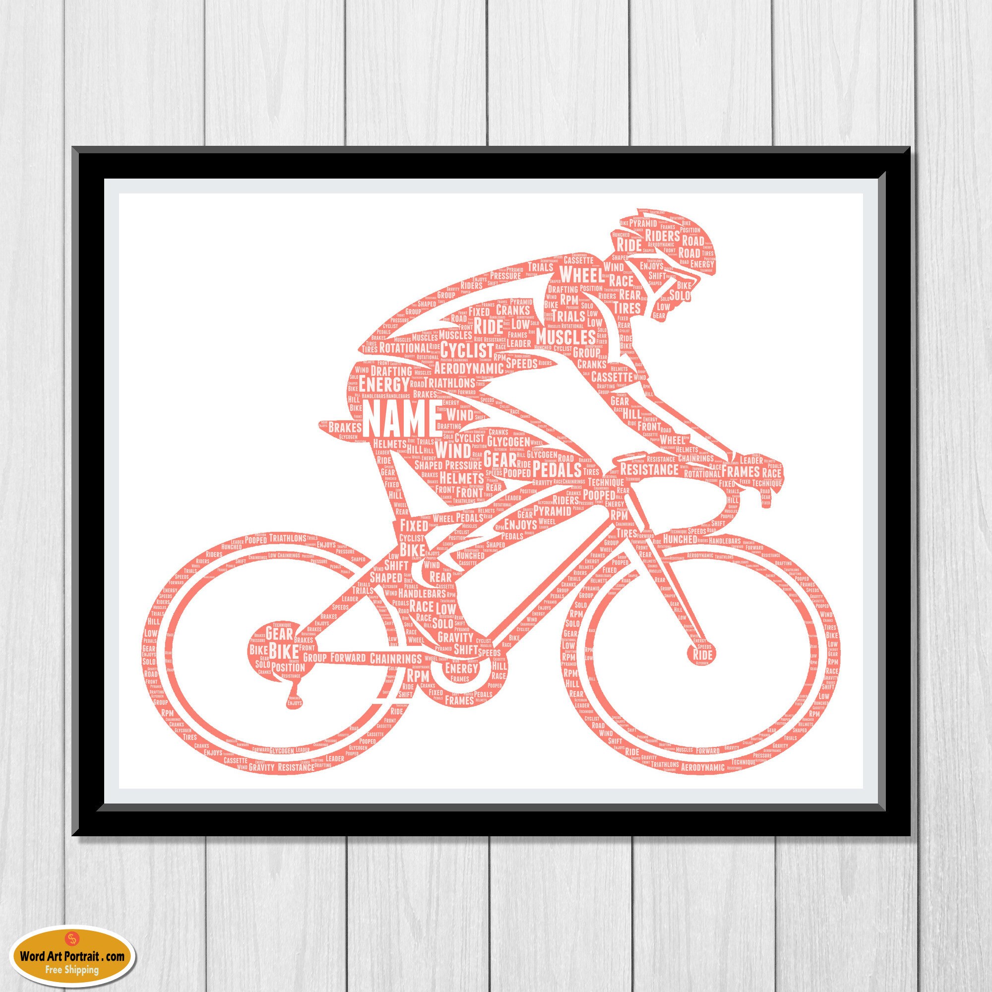 Cycling Gifts Personalized Gifts for Bike Riders Cyclists Etsy