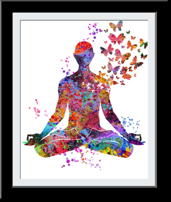 Male Yoga Namaste Kriya Yoga Asana Yoga Studio Lotus Pose