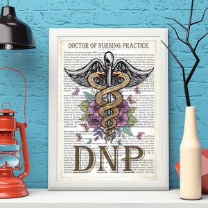 Doctor of Nursing Practice Print, DNP Gift, DNP Graduation Gift, DNP Gift Idea, Nurse Graduation, Medical Print, Nursing Decor