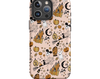 Disney Halloween Party Matte Phone Case Disney Not So Scary Halloween Magic Kingdom Party Tough Case for iPhone®