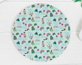 Neverland Peter Pan Mouse Pad Disney Mermaids Mouse Pad