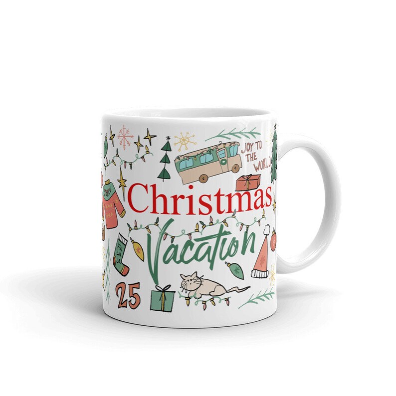 Christmas Vacation Mug Hip Hip Hooray for Christmas Vacation Etsy