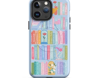 Disney Princess MagSafe Tough Case iPhone Disney Book Lover Gift  - Cinderella, Belle, Aurora, Jasmine, Ariel Disney Magsafe Tough Case