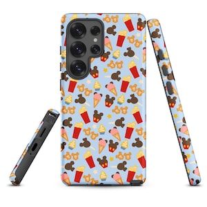 Disney Snacks Blue Samsung Case Theme Park Snacks Magic Kingdom Tough case for Samsung®
