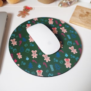 Disney Christmas Mickey Gingerbread Holiday Mousepad