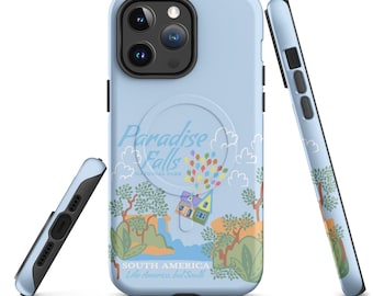 Disney Pixar MagSafe UP! Paradise Falls Park Blue National Park Disney MagSafe® tough case for iPhone®