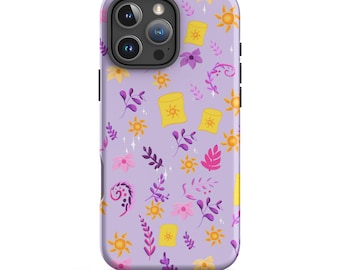 Tangled Purple iPhone Case Floating Lanterns Disney Rapunzel Tough Case for iPhone®