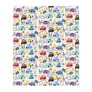 Cars Disney Blanket Disney Throw Blnaket Lightning McQueen Disney Gift Blanket