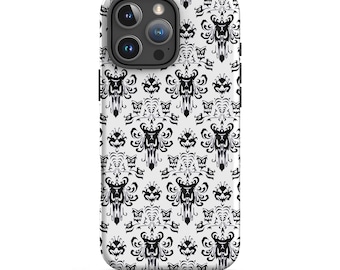 Haunted Mansion White iPhone Wallpaper Matte Tough Case for iPhone®