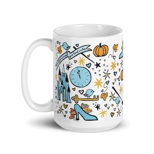 Cinderella Mug Disney Mug Disney Princess Cinderella Mug
