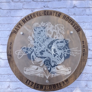 Military Going Away Plaque | OSI Gift | Retirement Gift For Military | Investigator Plaques | Custom Military | Farewell Gifts | Africa