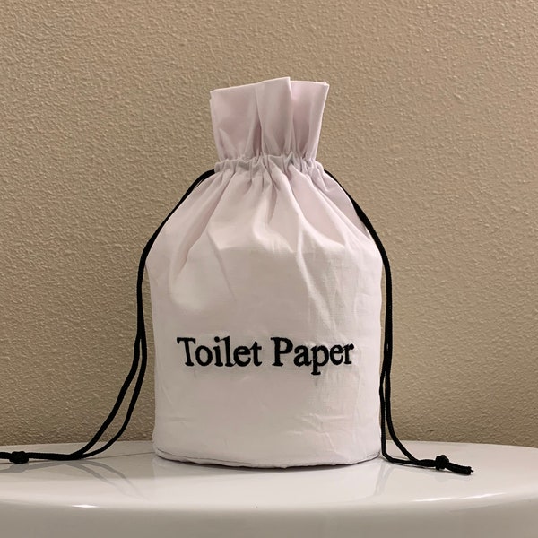 Spare Toilet Paper, Toilet Paper Cover, Toilet Paper Storage, Toilet Paper Roll Cover, Toilet Tissue Sack, Toilet Paper Cover Spare Roll Bag