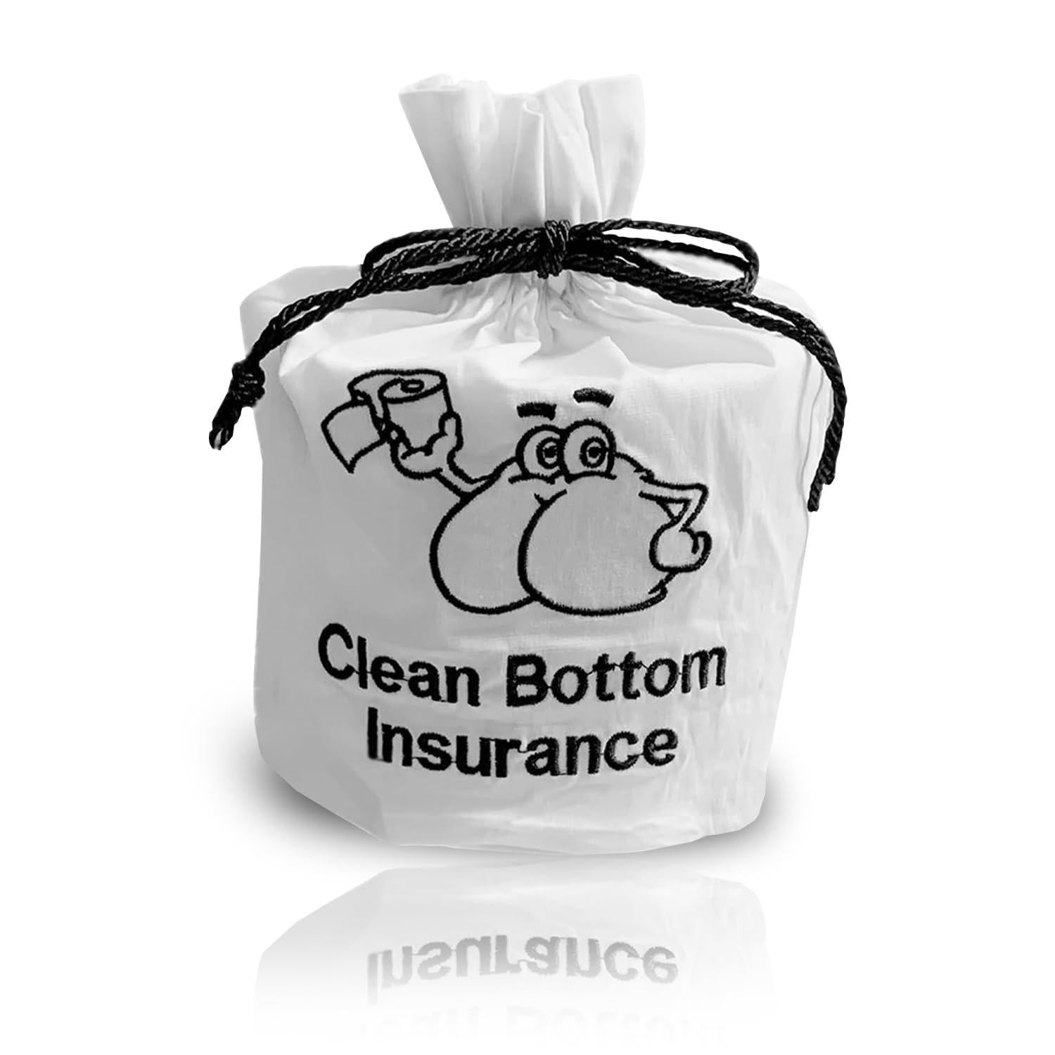 Funny Spare Toilet Paper Tissue Cover - Reusable & Washable Fabric ...