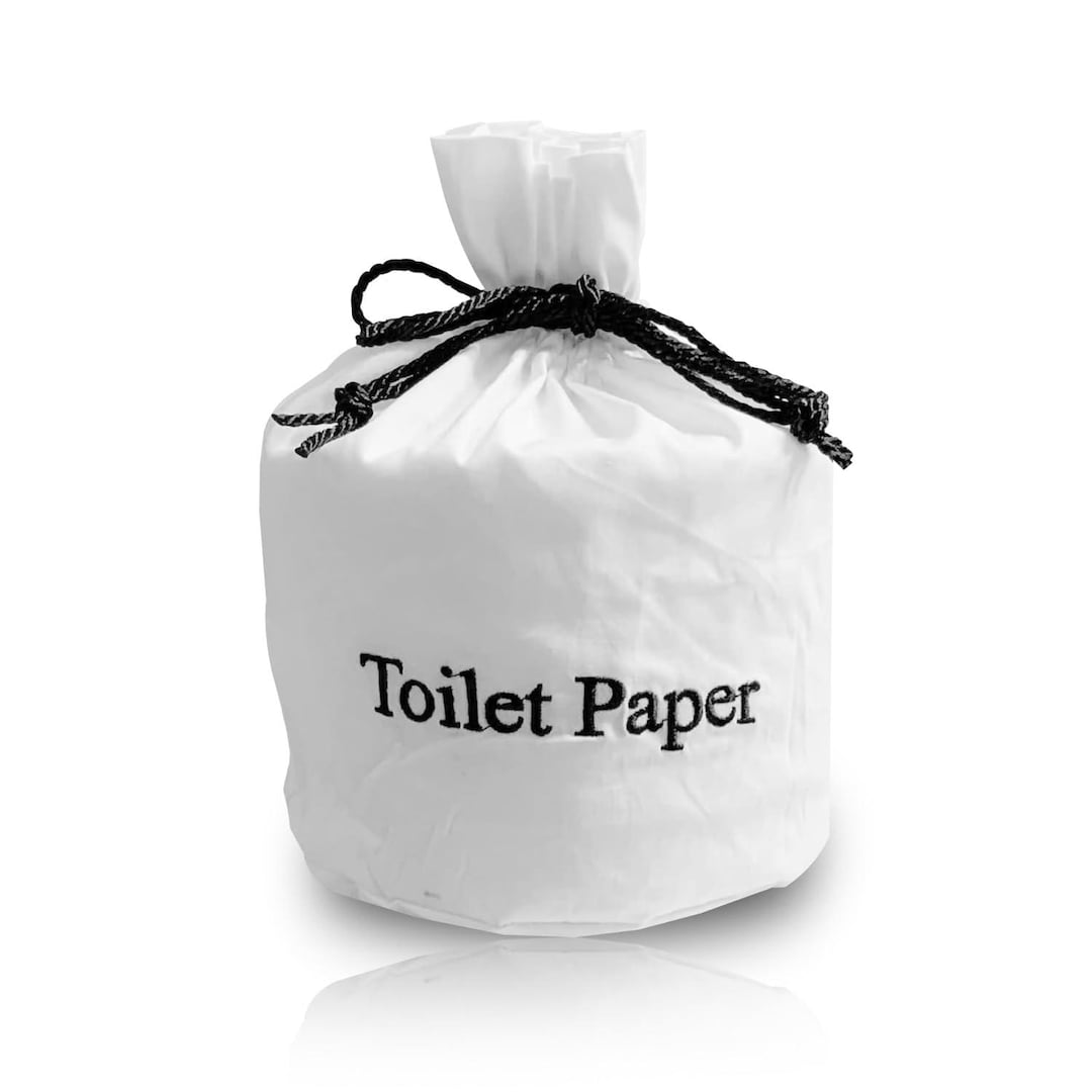 Funny Spare Toilet Paper Tissue Cover - Reusable & Washable Fabric ...