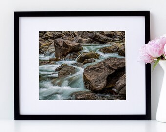 Scenic Waterfall DIGITAL PHOTOGRAPH Download Nature Photo "Woodbine Whisper"