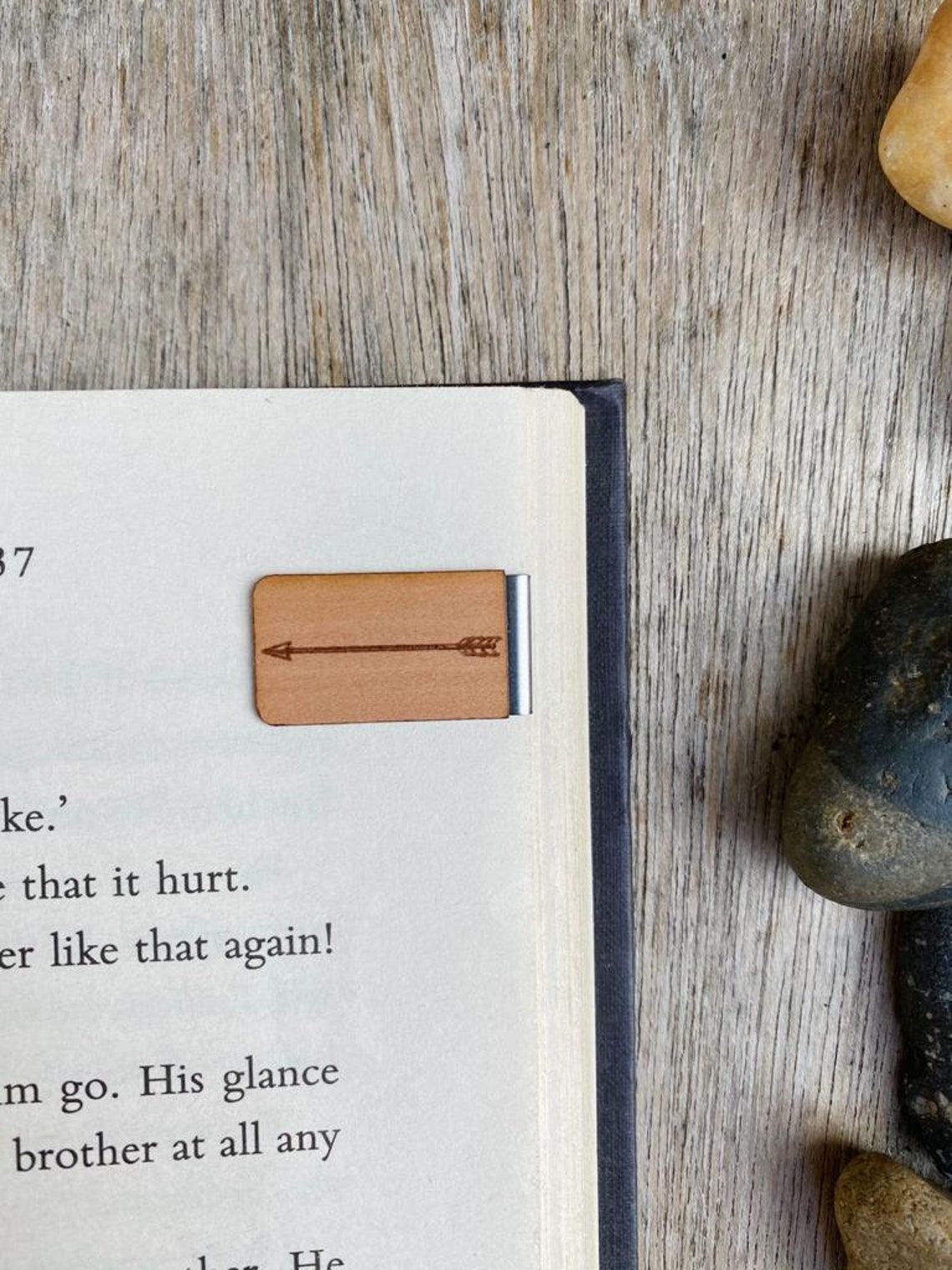Slide on Pointer Bookmarks Line Indicator Bookmarks | Etsy