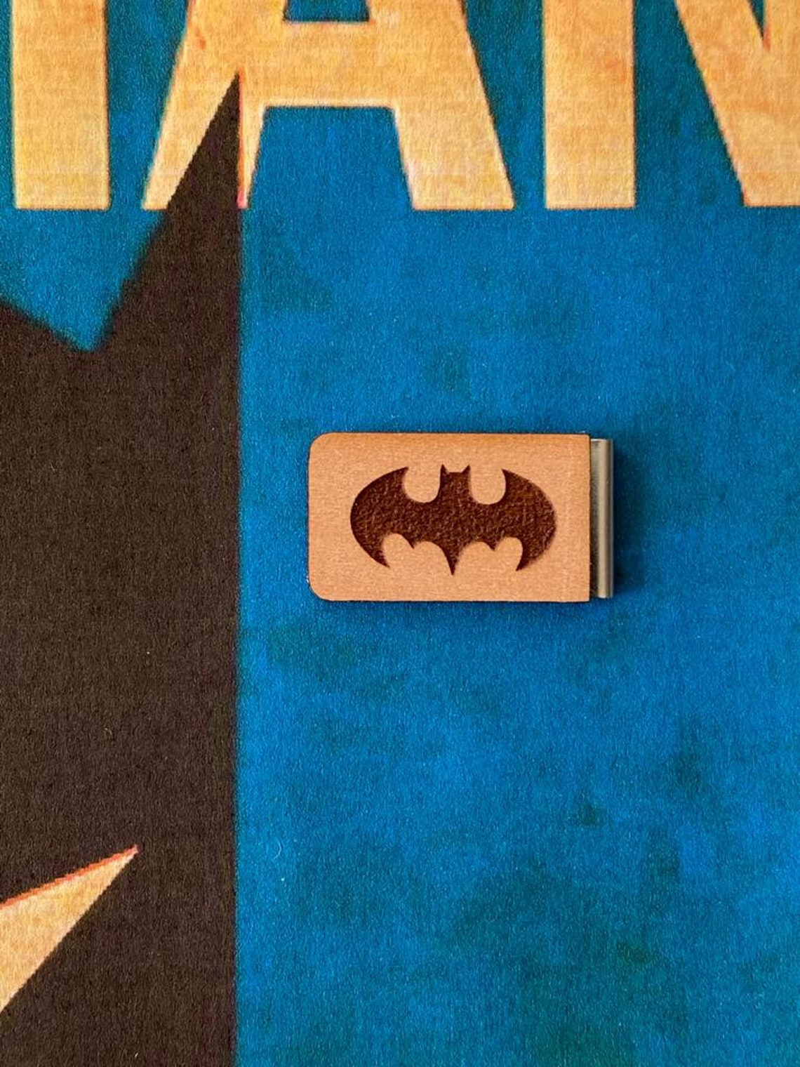 Batman Bookmark Slide on Bookmarks Handmade Bookmark | Etsy UK