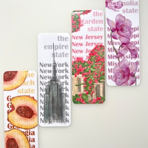 The Empire State Bookmark, New York Bookmark, States Bookmark ...