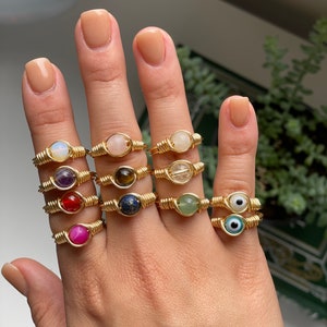 Crystal ring that sale breaks