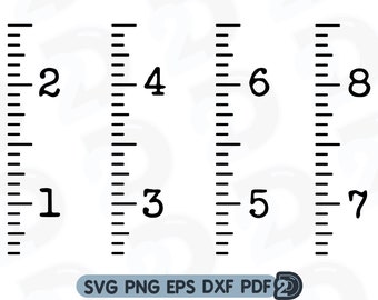 Ruler Svg Etsy