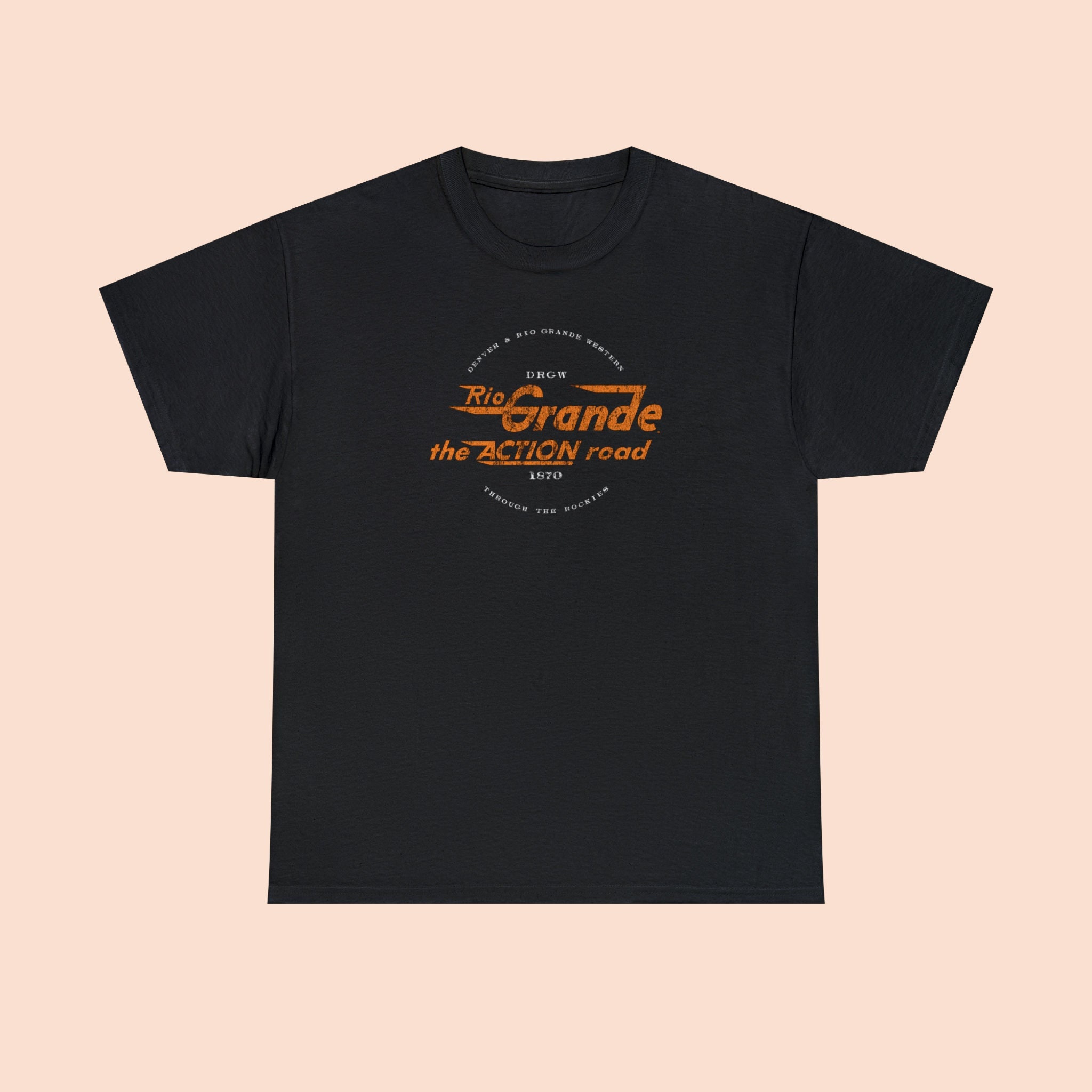 Denver & Rio Grande Western Railroad T-shirt | DRGW Speed