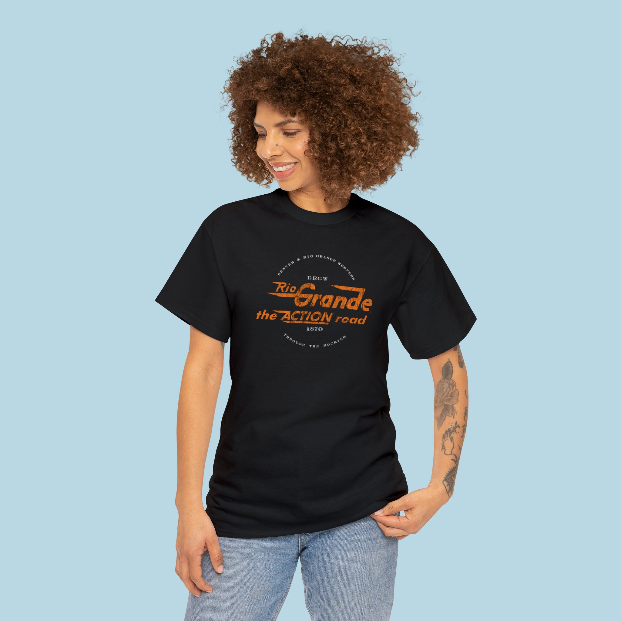 Denver & Rio Grande Western Railroad T-shirt | DRGW Speed