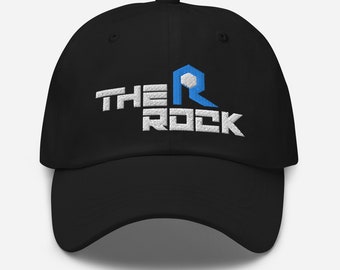 Chicago, Rock Island & Pacific railroad hat | embroidered ROCK vintage train hat, retro logo dad cap for railfans | Black | OSFM