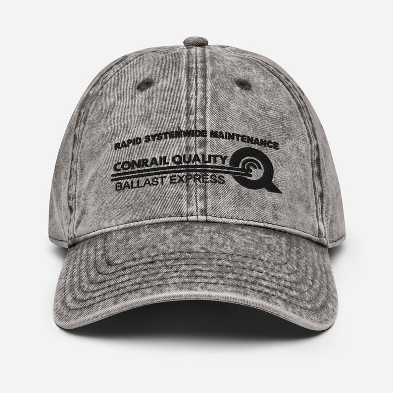 Conrail Railroad Train Hat Embroidered Railway Memorabilia - Etsy
