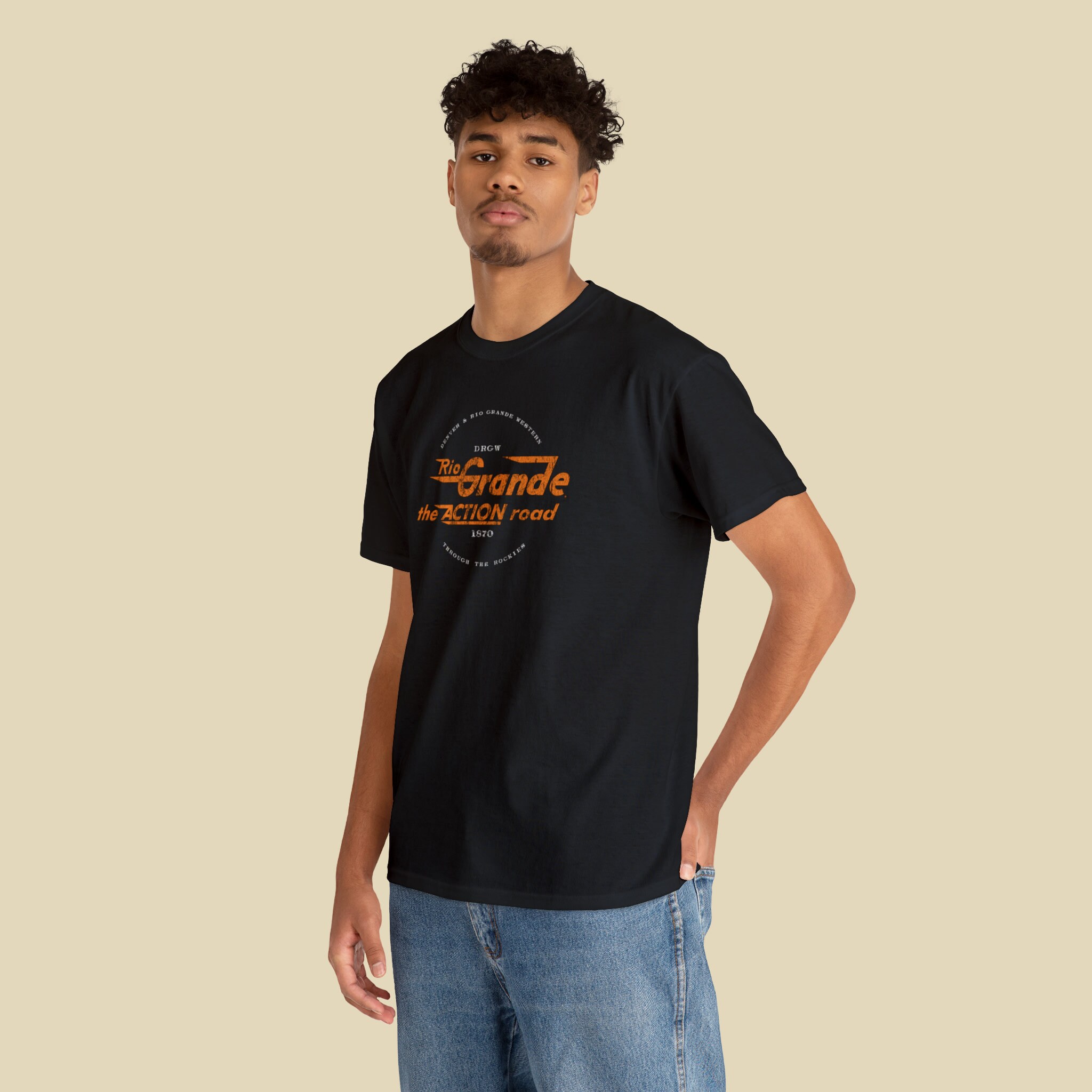 Denver & Rio Grande Western Railroad T-shirt | DRGW Speed