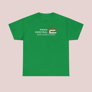 Green/Red 'P' Penn Central Railroad t-shirt