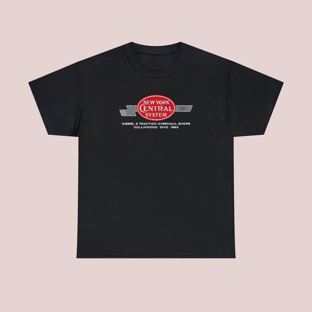 New York Central Railroad T-shirt NYC Train Shirt Vintage - Etsy