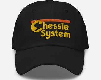 Chessie System Train Hat - Embroidered Railway Memorabilia - Train Lover Vintage Railroad Dad Hat - CSRR - Black | OSFM