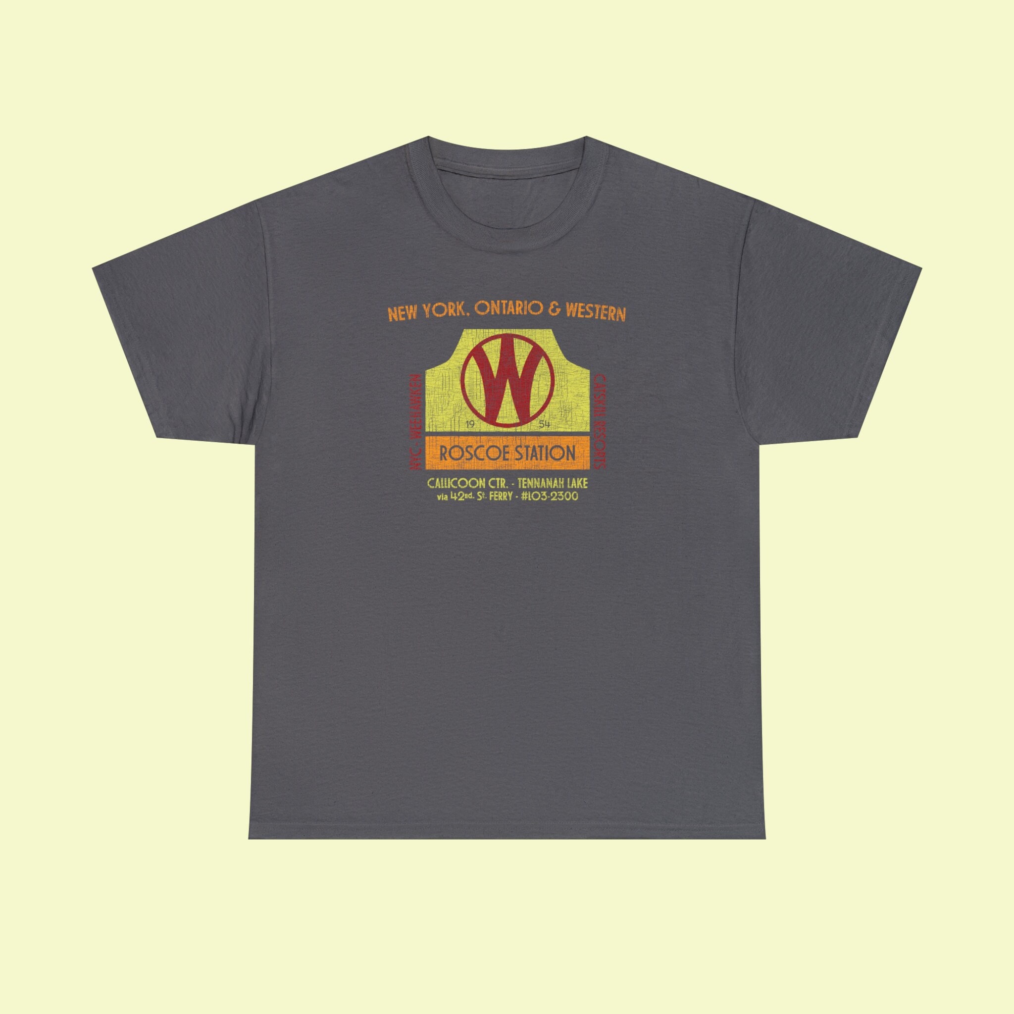 New York, Ontario & Western Railway T-shirt | NYOW Train Shirt