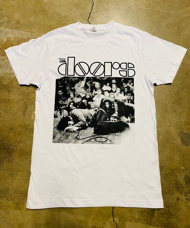 The Doors Band Tshirt Etsy