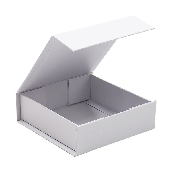 Magnetic Gift Box Collapsible Magnetic Front Flap Closure Unbranded Premium Finish 4.72*4.72*1.57in