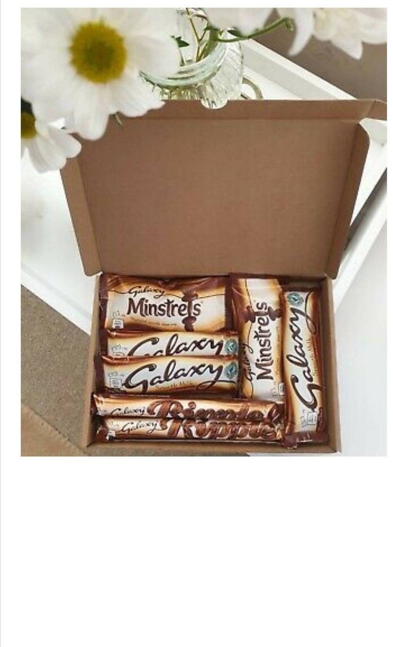 Galaxy Chocolate Gift Box Present Personalised Galaxy Hamper Etsy UK