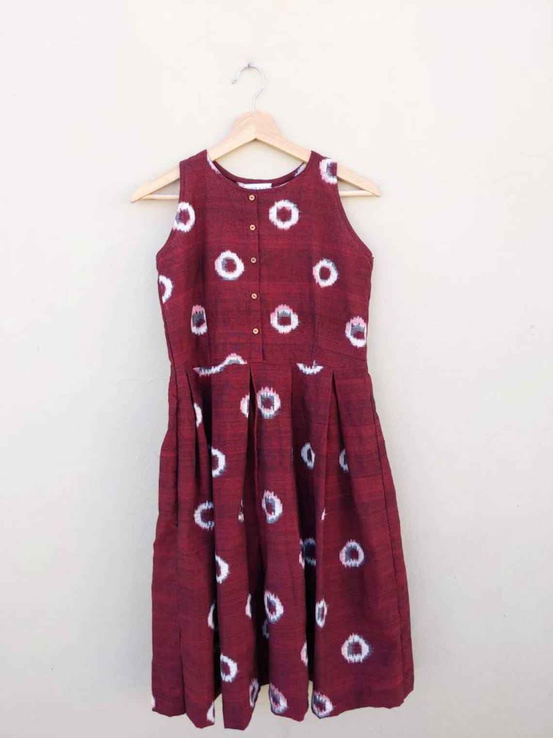 100 percent cotton Handloom Dress Safe clothing Ikat Etsy