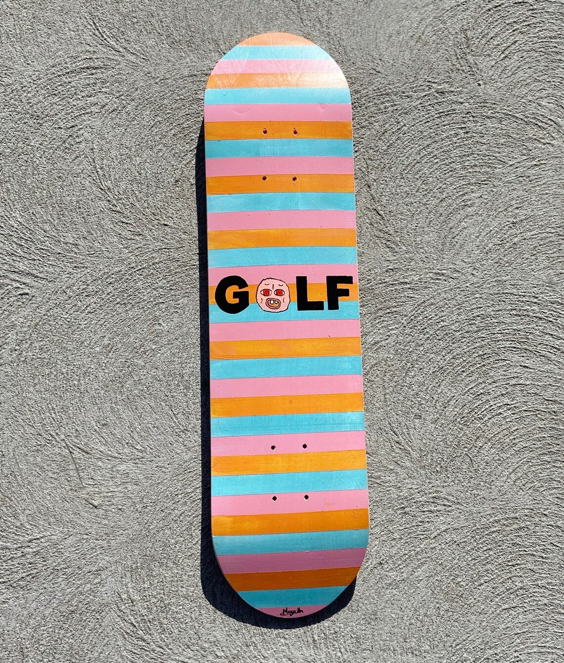 Custom Skateboard / Deck Wall Art Personalized Gift Name Etsy