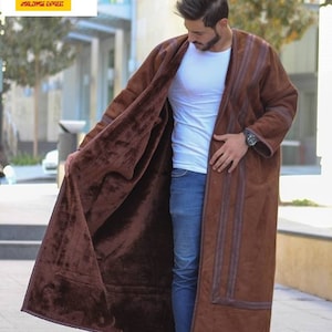 Farwa / Bisht Coat Fur Warm Winter Coat BRAND NEW Unisex / - Etsy