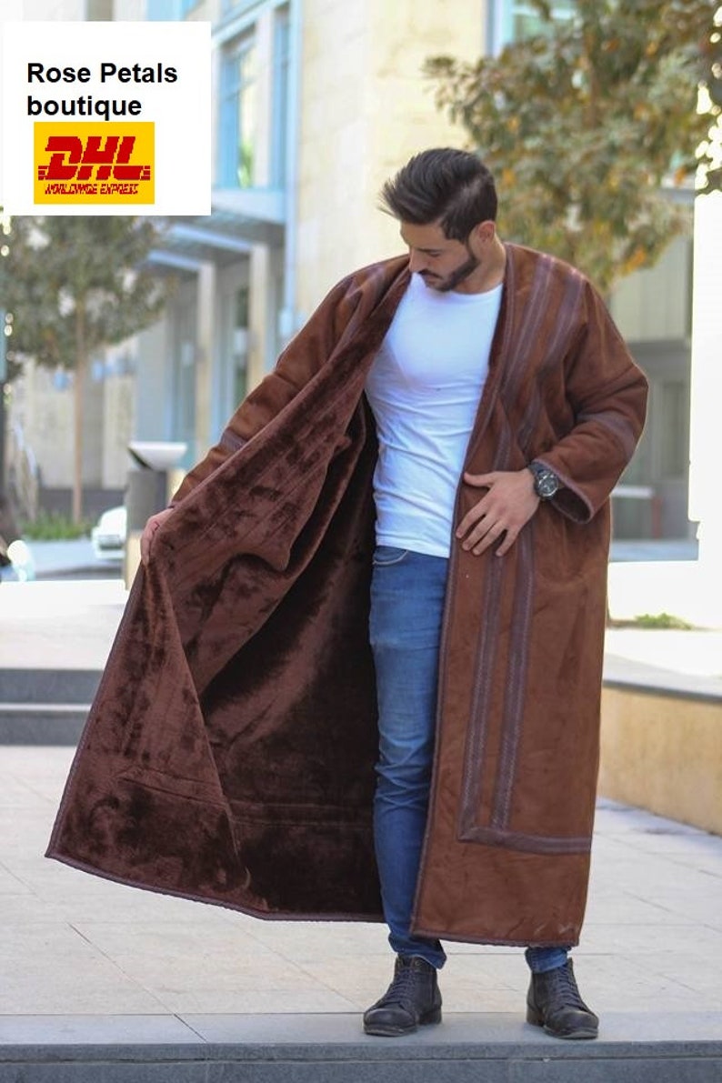 Farwa / Bisht Coat Fur Warm Winter Coat BRAND NEW Unisex / Etsy